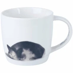 Maxwell And Williams Marc Martin Feline Friends Mug 400ml - Afternoon Snooze