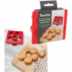 Tovolo Sandwich Shaper - Ladybug/Flower