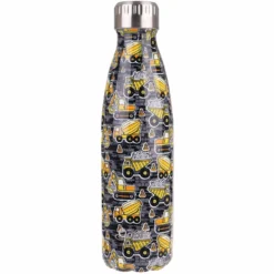 Oasis Insulated Drink Bottle 500ml Stainless Steel Double Wall - Construction Zone