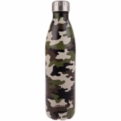 Oasis Insulated Drink Bottle Stainless Steel Double Wall - Camo Green