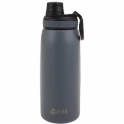 Oasis Insulated Sports Bottle Screw Cap 780ml Steel
