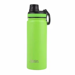 Oasis Insulated Challenger Bottle With Screw Cap 550ml Neon Green