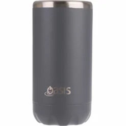 Oasis Insulated Cooler Can 330ml Stainless Steel Double Wall - Steel