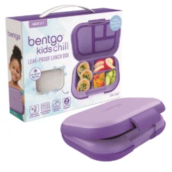 Bentgo Kids Chill Leak Proof Bento Lunch Box Purple
