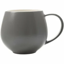Maxwell And Williams Tint Snug Mug 450ml - Charcoal
