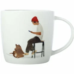 Maxwell And Williams Marc Martin BFF Mug 400ml - Cafe Waiting