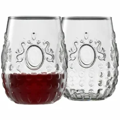 Ecology Marie Stemless Wine Set Of 6 490ml