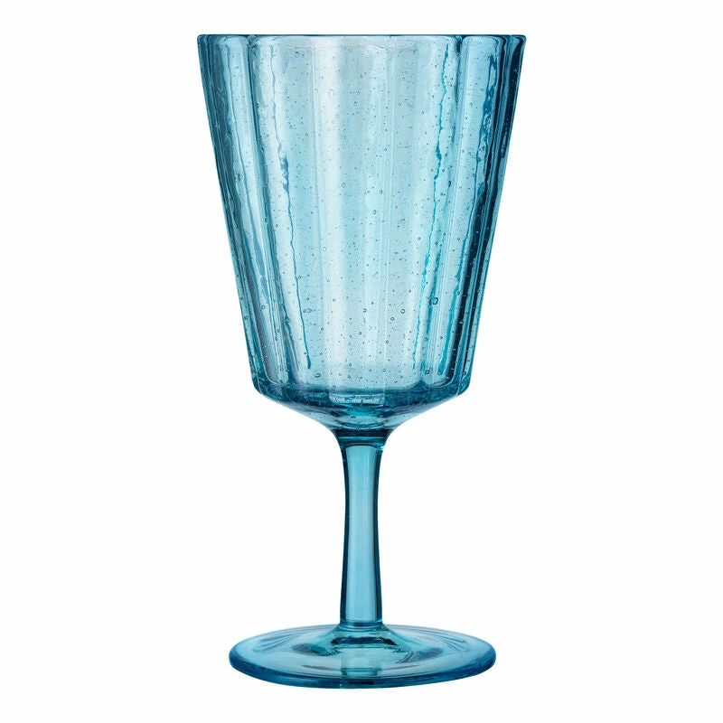 Ecology Adrift Set Of 4 Goblets 325ml Blue - Image 3