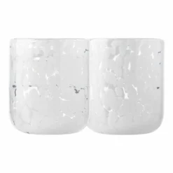 Ecology Samara Set Of 4 Tumblers 250ml White