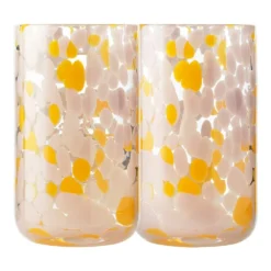 Ecology Samara Set Of 4 Hi Ball Tumblers 400ml Sunset