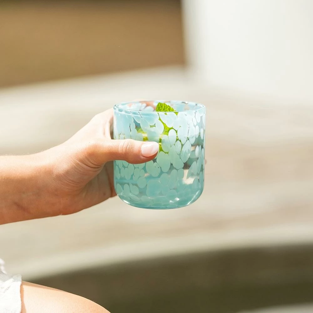 Ecology Samara Set Of 4 Tumblers 250ml Blue - Image 2