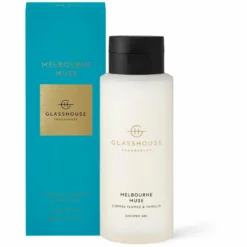 Glasshouse Fragrances Melbourne Muse - Coffee Flower And Vanilla 400ml Shower Gel