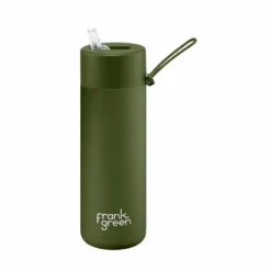 Frank Green 20oz Reusable Bottle - Straw Lid - Khaki