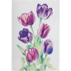 Maxwell And Williams Katherine Castle Floriade Tea Towel 50x70cm Tulips