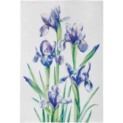 Maxwell And Williams Katherine Castle Floriade Tea Towel 50x70cm Irises