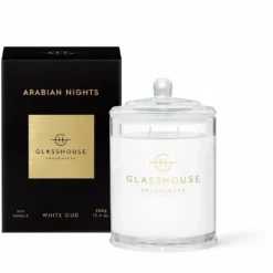 Glasshouse Fragrances Arabian Nights - White Oud 380g Triple Scented Candle