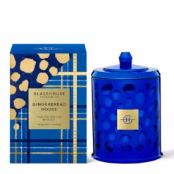 Glasshouse Fragrances Gingerbread House 380g Candle - Limited Edition
