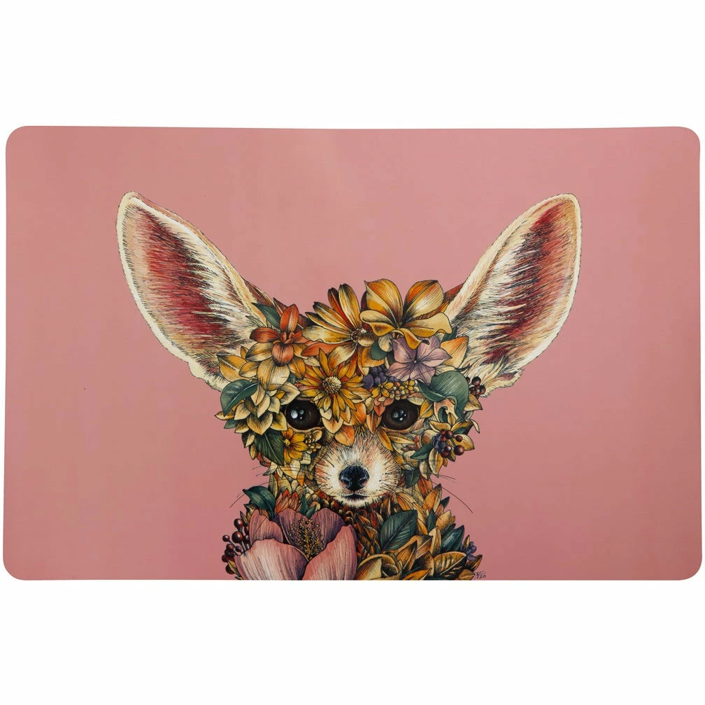 Maxwell And Williams Marini Ferlazzo Wild Planet Placemat 43.5x28.5cm Fennec Fox