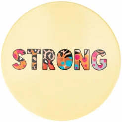 Maxwell And Williams Kasey Rainbow Be Fierce Ceramic Coaster 10cm Strong