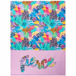 Maxwell And Williams Kasey Rainbow Be Fierce Tea Towel 50x70cm Fierce