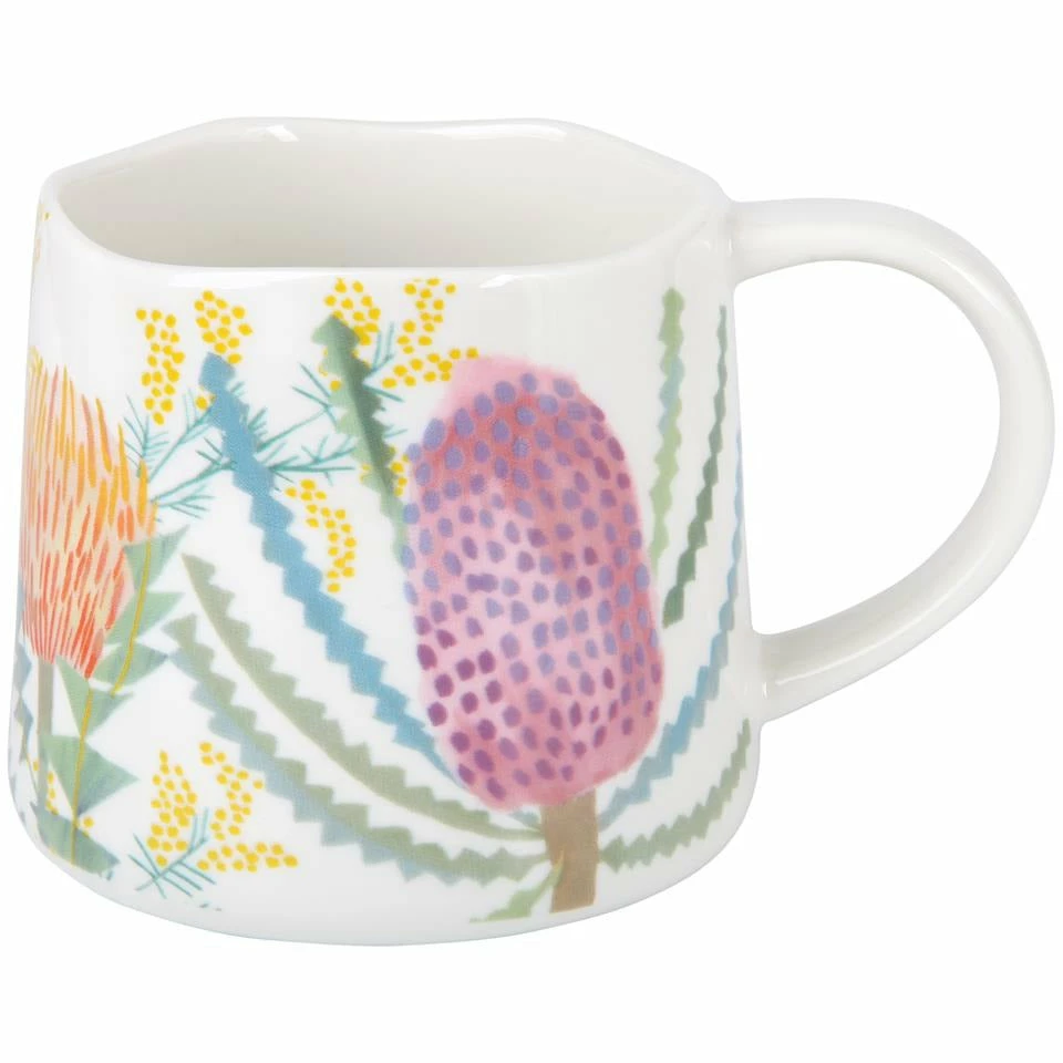 Maxwell And Williams Royal Botanic Gardens Native Blooms Mug 350ML Banksia