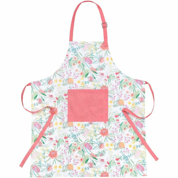 Maxwell And Williams Royal Botanic Gardens Native Blooms Apron 70x85cm