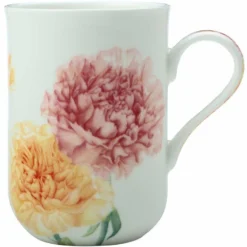 Maxwell And Williams Katherine Castle Floriade Mug 350ml Carnations Gift Boxed