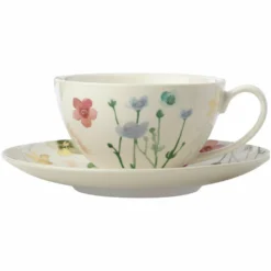Maxwell And Williams Wildwood Coupe Breakfast Cup & Saucer 400ml