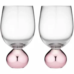 TEMPA Astrid Rose Set Of 2 Wine Glass