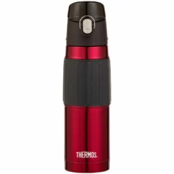 Thermos Stainless Steel Vacuum Insulated 530ml Hydration Bottle With Spout Red