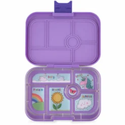Yumbox Original 6 Compartment Bento Style Lunch Box - Dreamy Purple